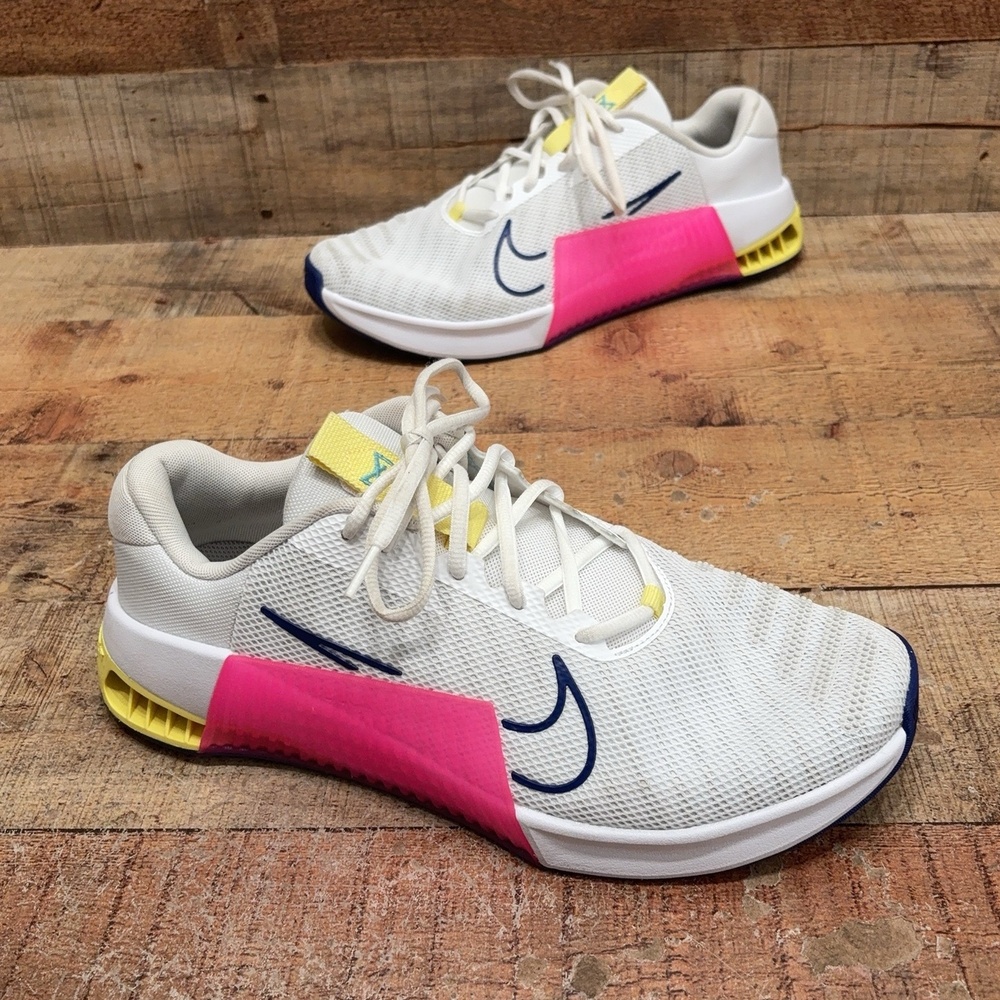 Nike Metcon 9 Shoes Mens Size 11.5 45.5 White Mesh Training Sneaker DZ2617-102